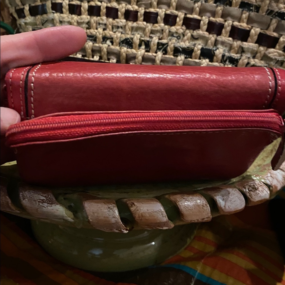 vintage fossil leather wallet - Picture 8 of 16